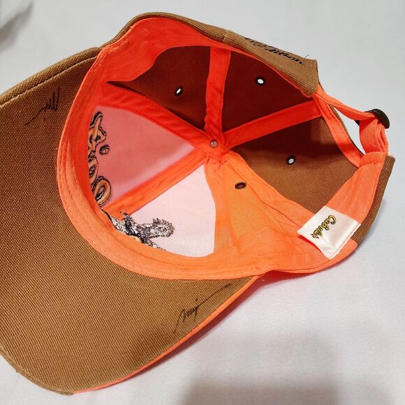 Cabelas Hunting Limited Edition Embroidered Pheasant Adjustable Strap Hat, EUC - Picture 7 of 7